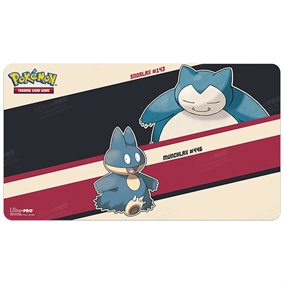 Snorlax and Munchlax - Pokemon Playmat